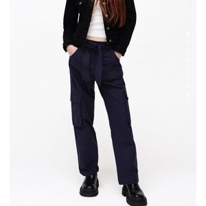 Zara Plaid Cargo pants